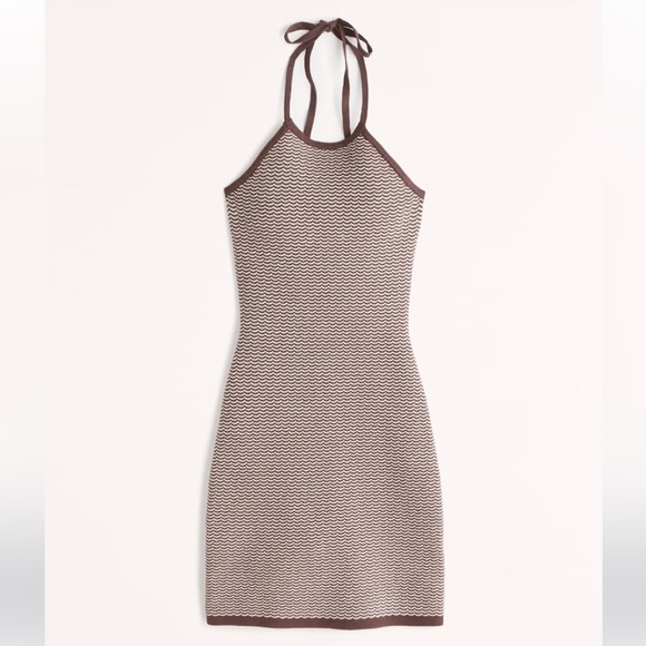 Abercrombie & Fitch Dresses & Skirts - Halter crotchet mini dress